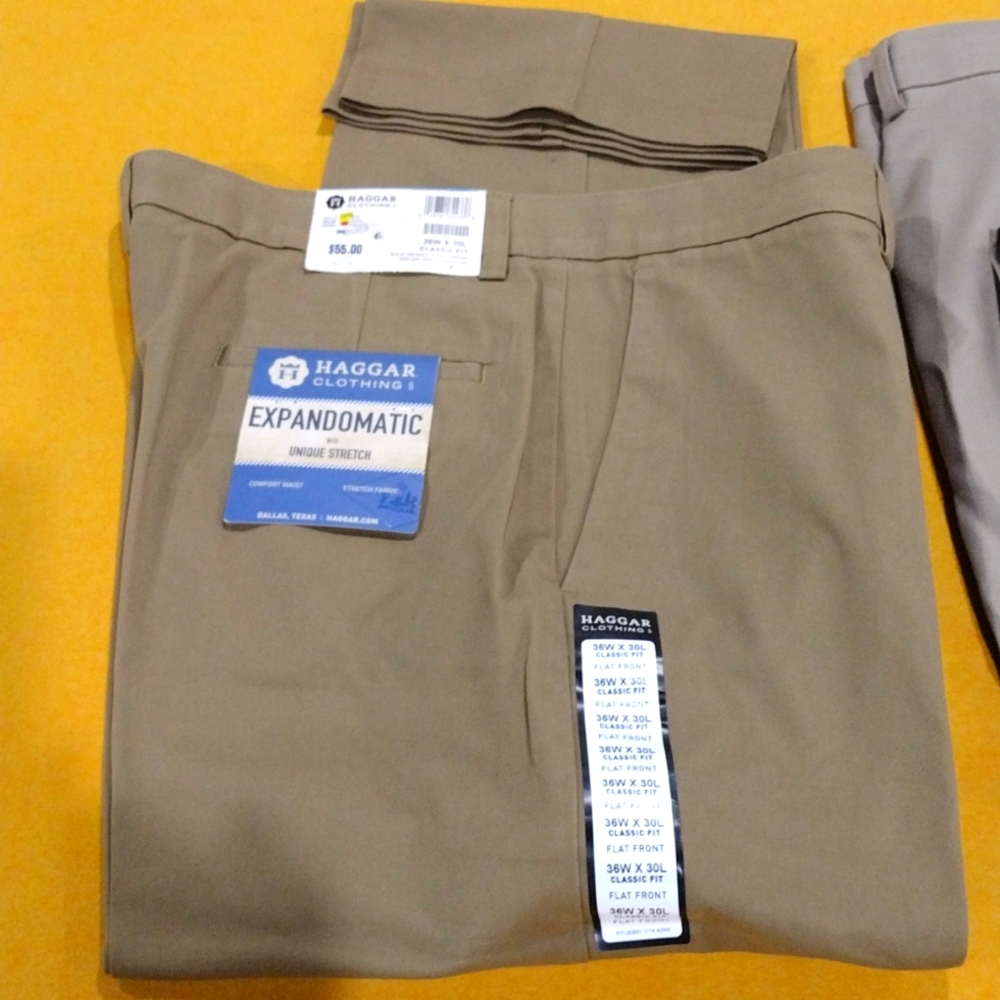 men's Haggar casual dress pants